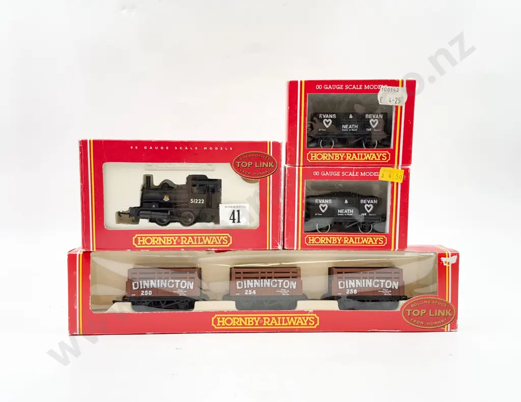 Hornby Railways Boxed R2093B BR 0-4-4ST Pug Loco '51222' R142X2 & R6007 Image 1++