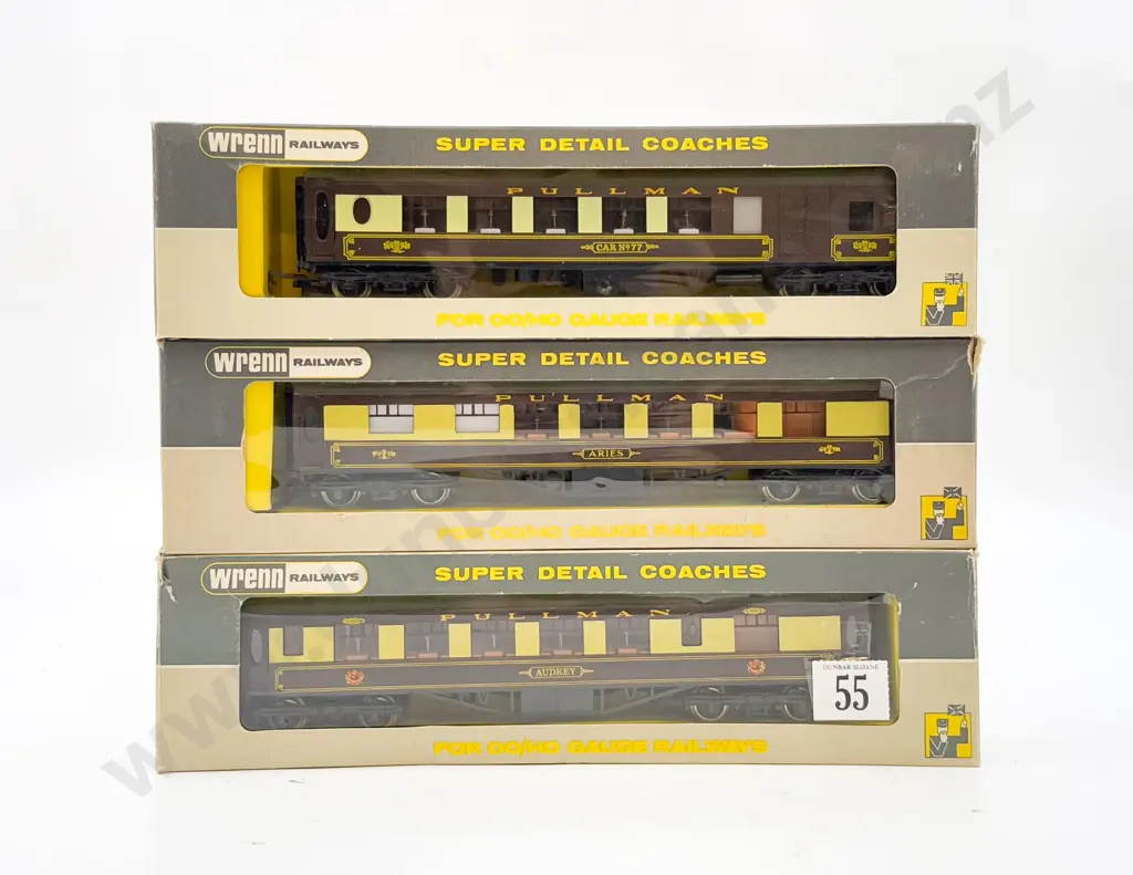 Wrenn Boxed W6000 W6002 W6002A Pullman Coaches Image 1++