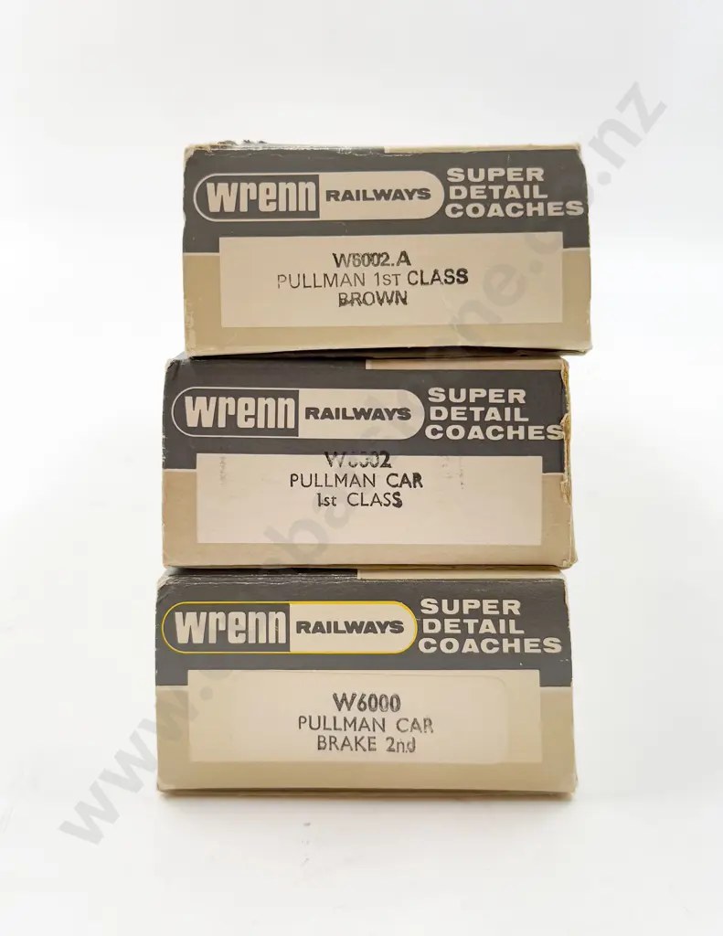 Wrenn Boxed W6000 W6002 W6002A Pullman Coaches Image 1++