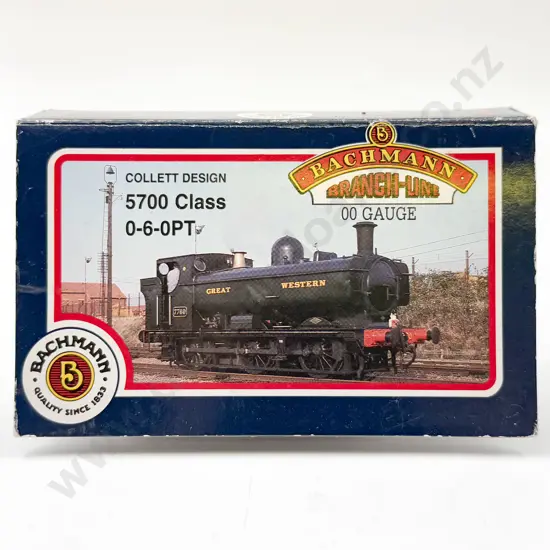 00 Gauge Bachmann 31-900 Boxed 5700 Class 0-6-0PT 7760 GWR