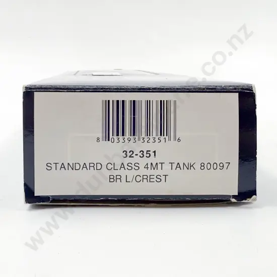 Bachmann 32-501 Boxed Standard Class 4MT Tank 80097 BR