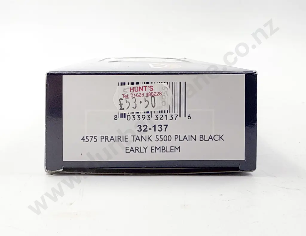 Bachmann 32-137 Boxed 4575 Prairie Tank 5500 Plain Black Image 1++