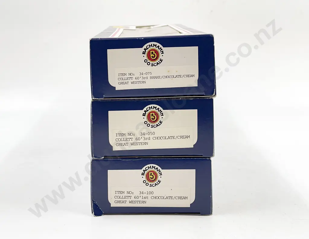 Bachmann 32-075 32-100 32-050 Boxed GWR 1st 3rd 3rd/Brake Coaches Image 1++