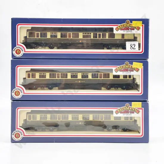 Bachmann 32-075 32-100 32-050 Boxed GWR 1st 3rd 3rd/Brake Coaches