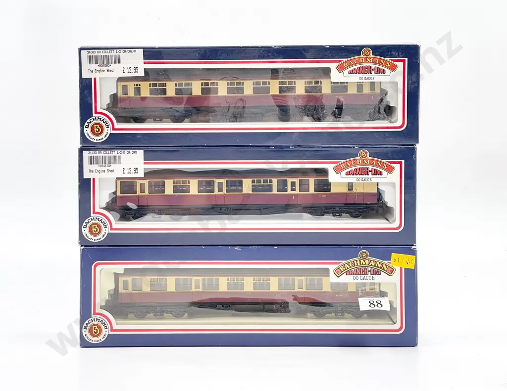 Bachmann 34-055 34-080 34-130 Boxed BR 2nd 1st/2nd brake x2 Image 1++