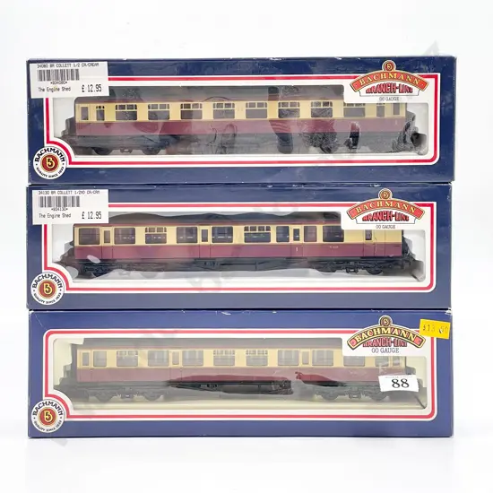 Bachmann 34-055 34-080 34-130 Boxed BR 2nd 1st/2nd brake x2