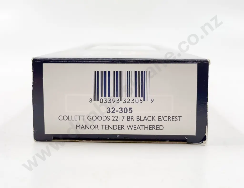 Bachmann 32-305 Boxed Collett Goods 2217 BR Black E/Crest Manor Tender (weathered) Image 1++