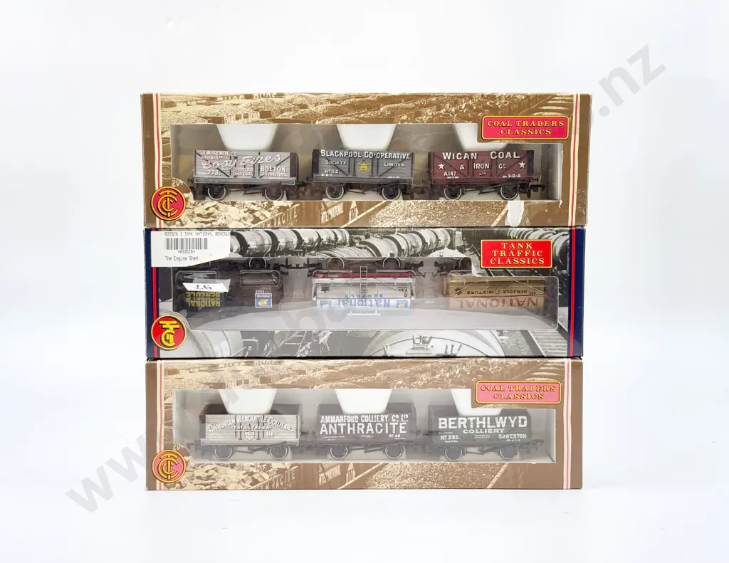 Bachmann Boxed Three Classic Sets Tank Traffic and Coal Traders Image 1++