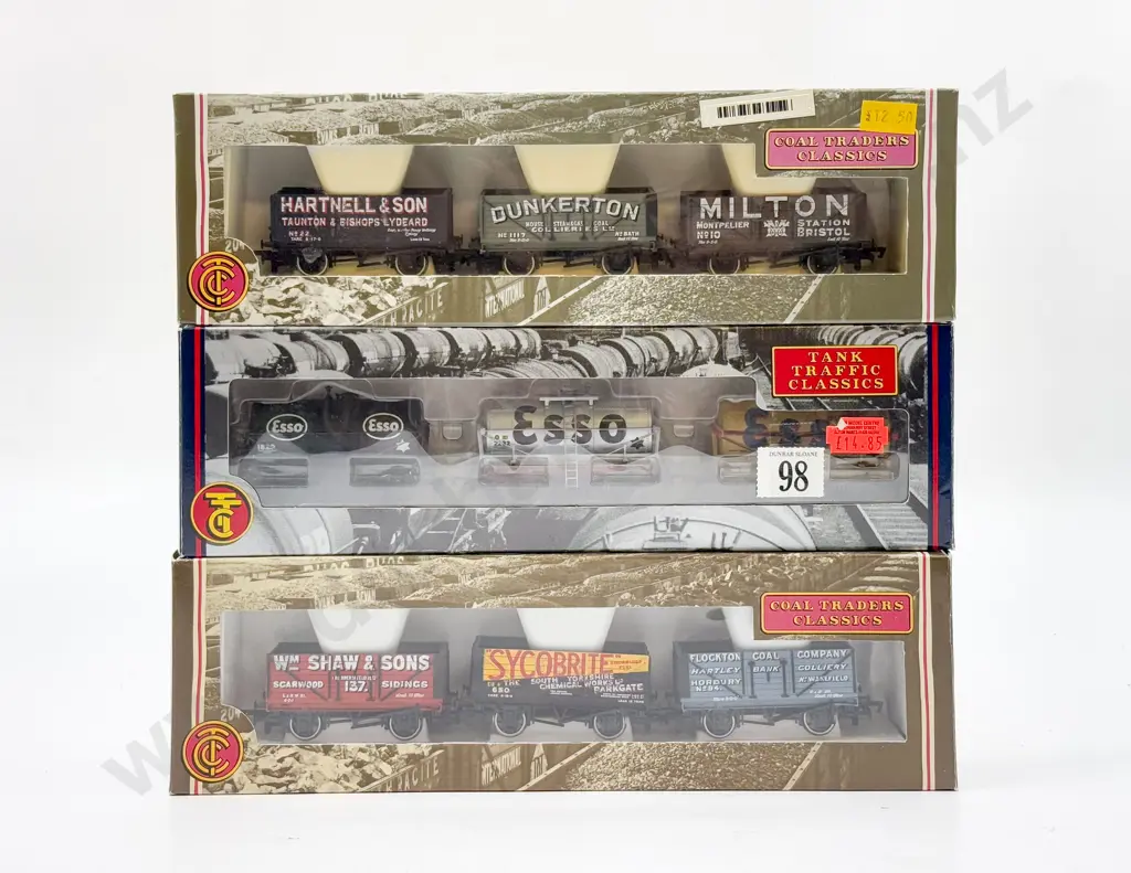 Bachmann Boxed Three Classic Sets Tank Traffic and Coal Traders Image 1++