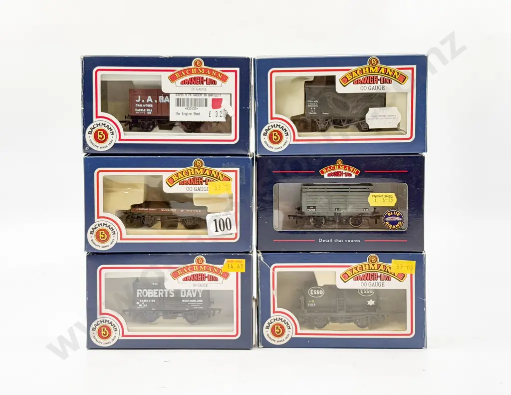 Bachmann Boxed Six Rolling Stock Wagons Image 1++