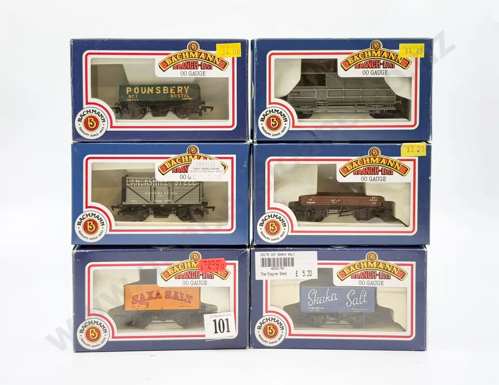 Bachmann Boxed Six Rolling Stock Wagons Image 1++