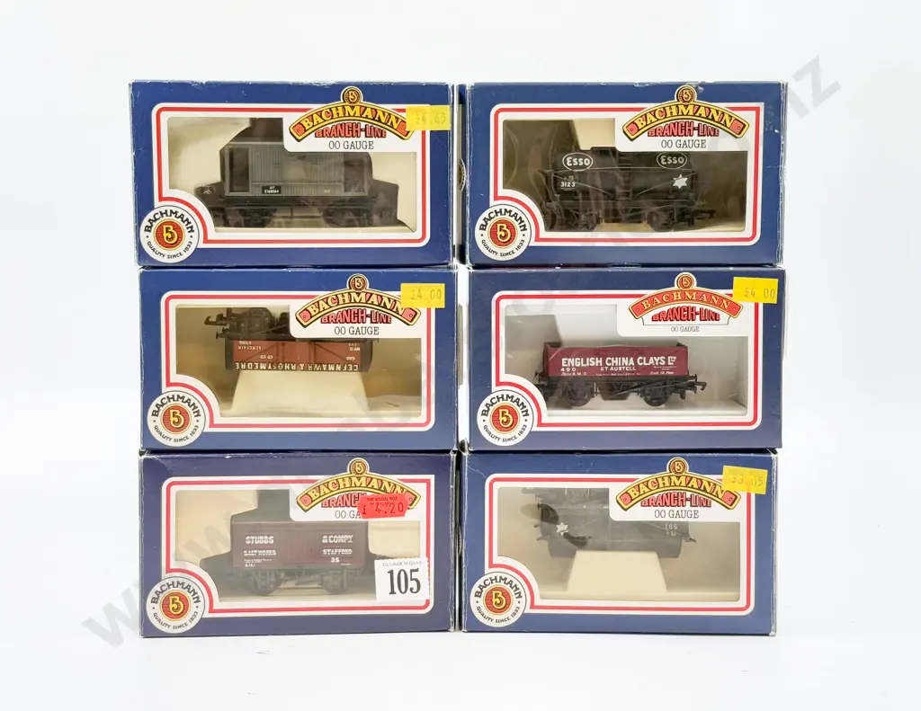 Bachmann Boxed Six Rolling Stock Wagons Image 1++