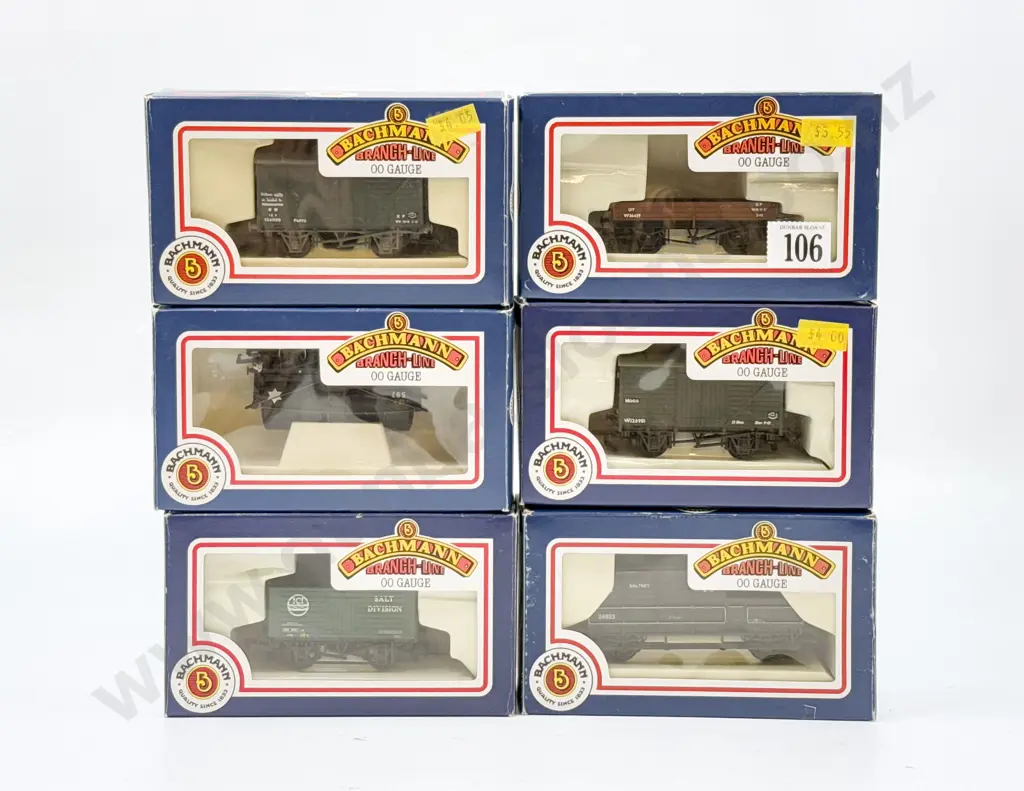 Bachmann Boxed Six Rolling Stock Wagons Image 1++