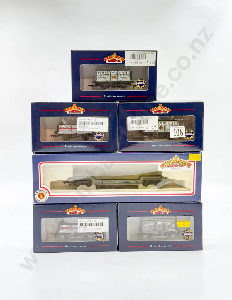 Bachmann Boxed Six Rolling Stock Wagons Image 1++