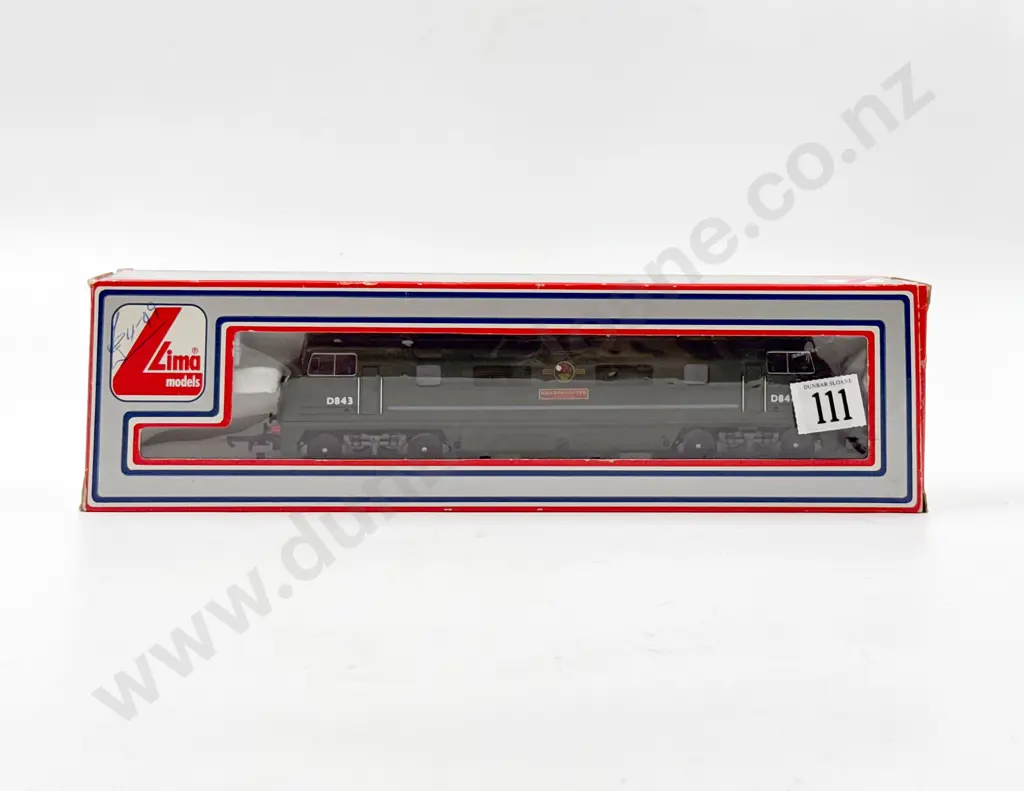 Lima Boxed Diesel Electric Bo-Bo D843 Sharpshooter BR Loco Image 1++