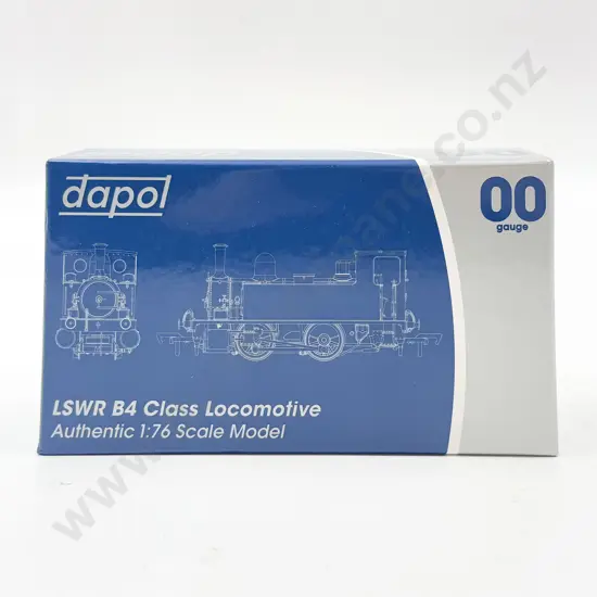 Dapol Boxed 4S-018-002 L & SWR B4 0-4-0T CAEN Brown 90