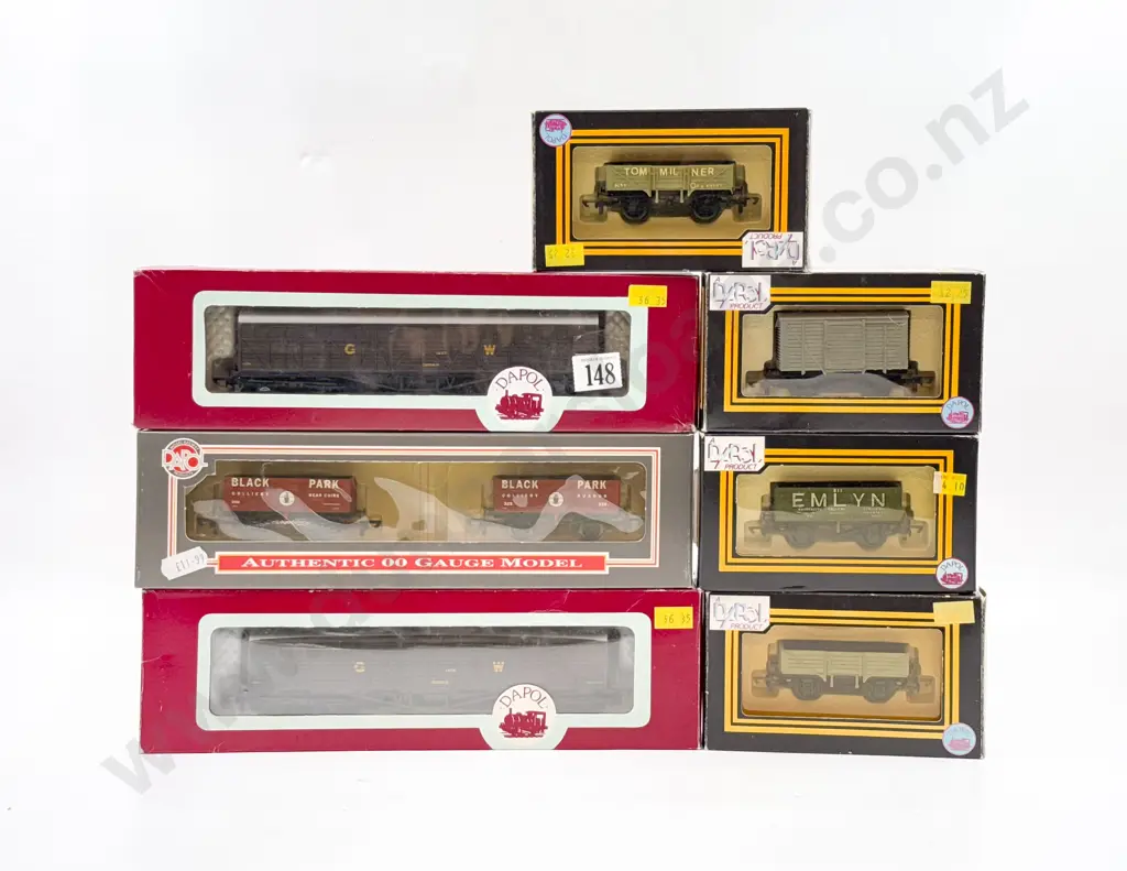 Dapol Boxed Seven Rolling Stock Wagons Image 1++