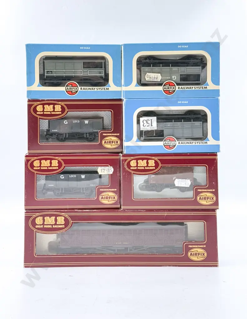 Airfix/GMR Boxed Seven Rolling Stock Wagons Image 1++