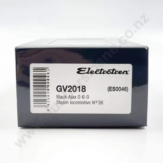 Electrotren Boxed GV2018 Black Ajax 0-6-0 Steam Locomotive No38