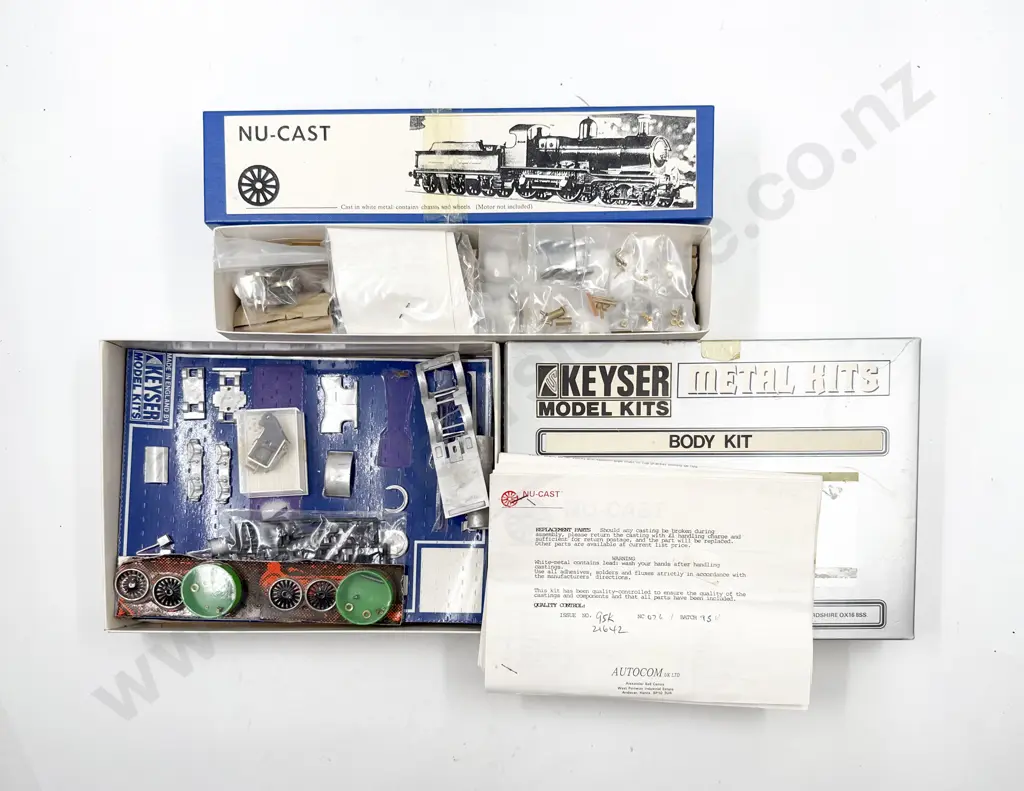 Kit Set Nu-Cast GW Earl (Dukedog) 4-4-0 Loco and Tender and Keyser Loco Kit Image 1++