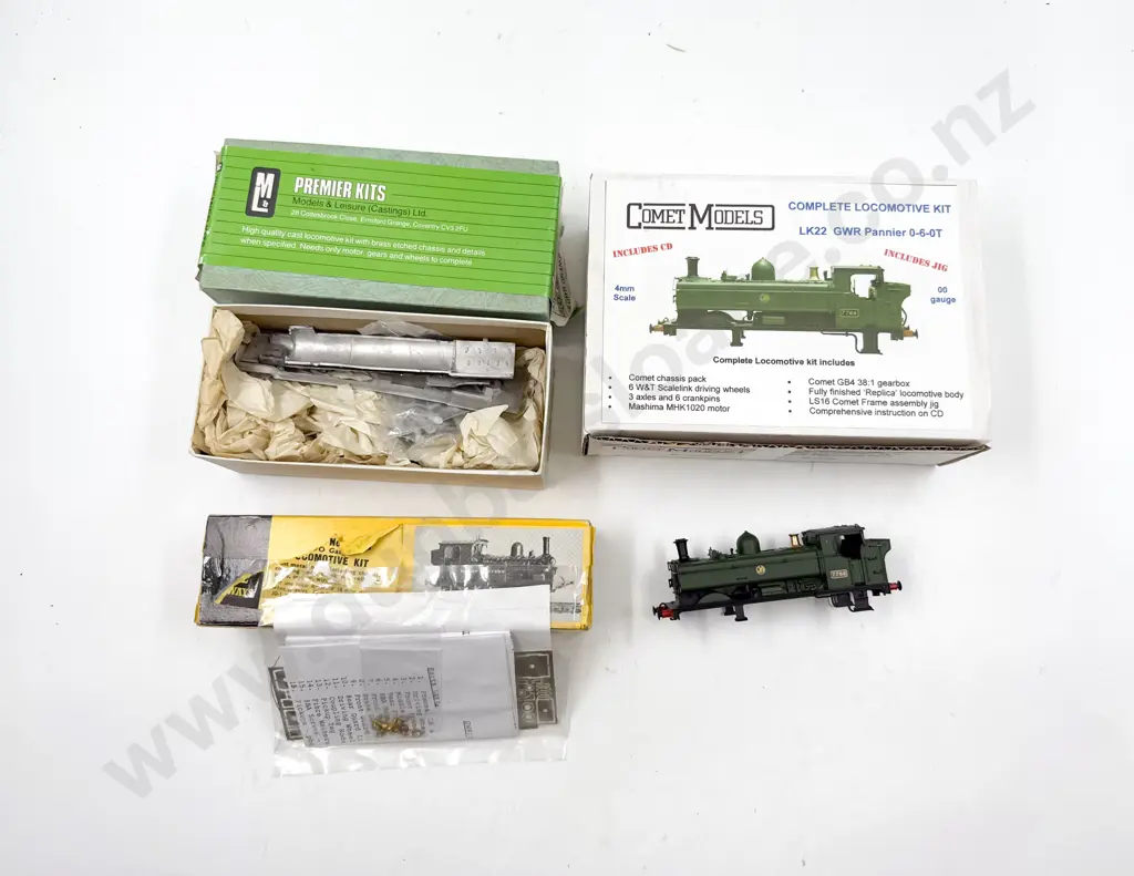 Kit Set GEM GWR 2-4-0T Premier Kitrs GWR Grange Class and Comet Pannier Image 1++