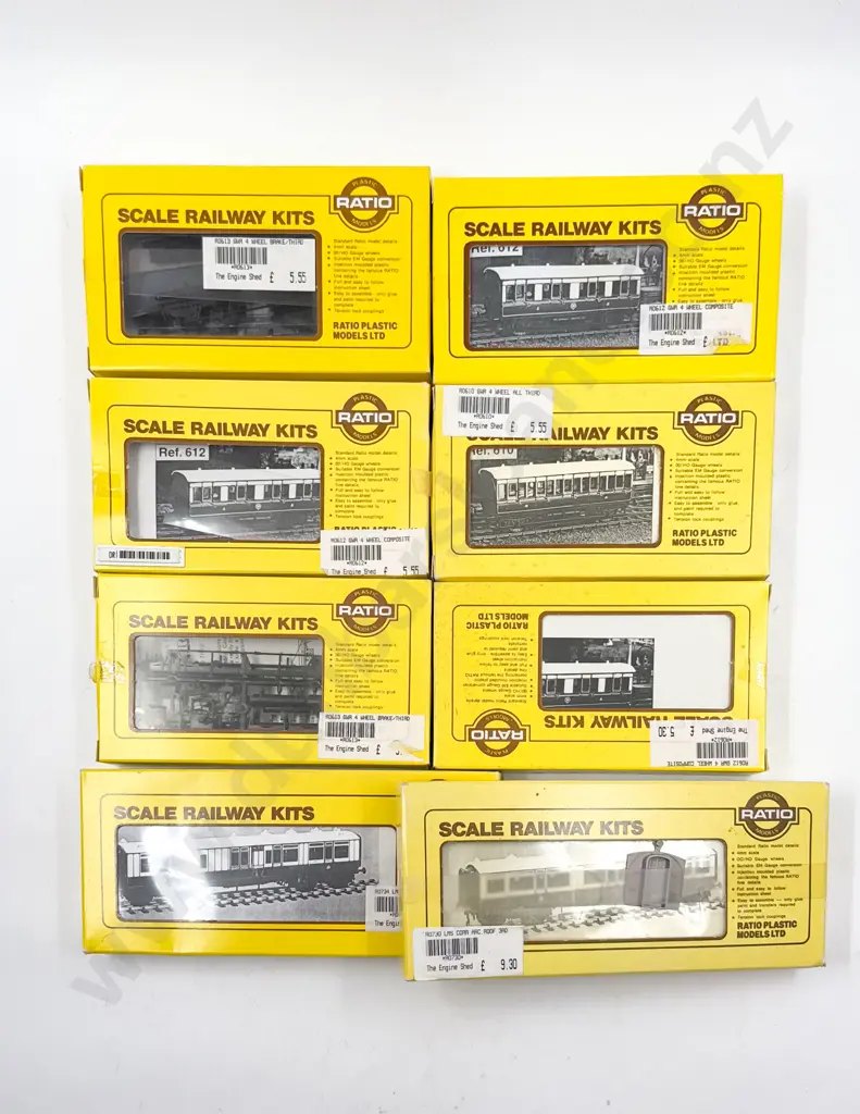 Ratio Kit Set GWR and LMS Coaches (8) Image 1++