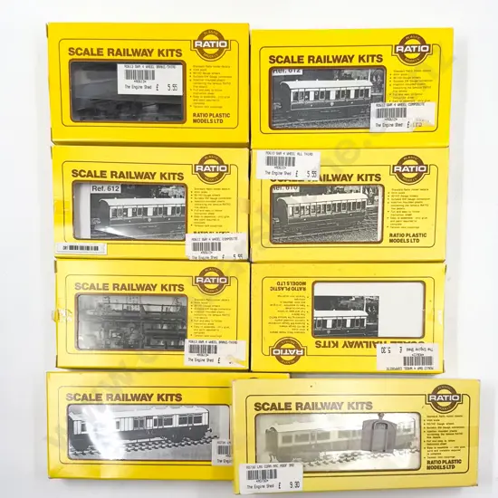 Ratio Kit Set GWR and LMS Coaches (8)