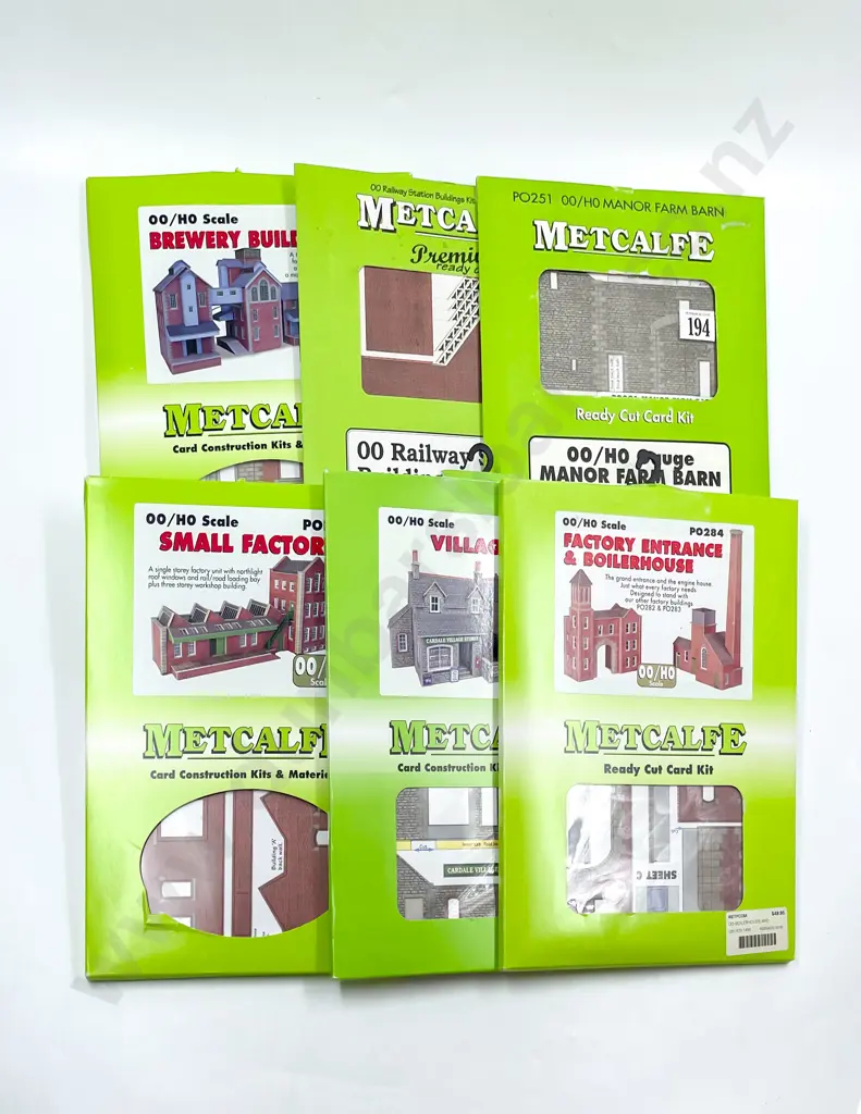 Metcalfe Ready Cut Card Architecture Kits (6) Image 1++