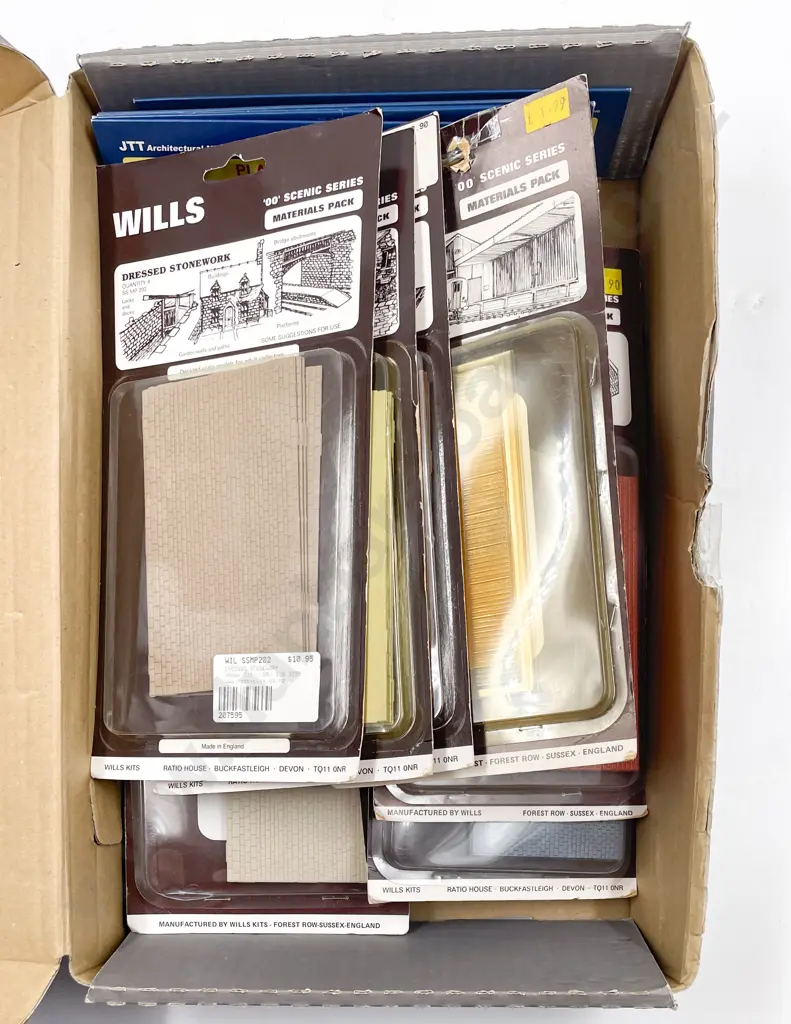 Wills Packeted Scenery Materials Packs and Pattern Sheets Image 1++