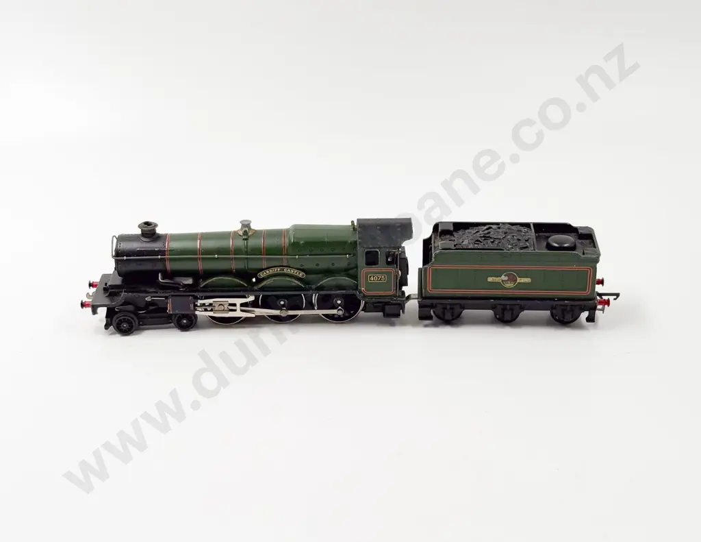 Hornby Dublo Unboxed 4-6-0 4075 Cardiff Castle BR Loco & Tender Image 1++