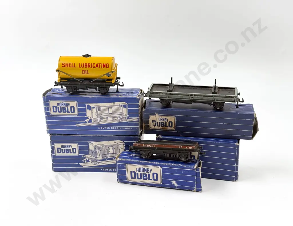 Hornby Dublo Five Boxed Rolling Stock Wagons Image 1++