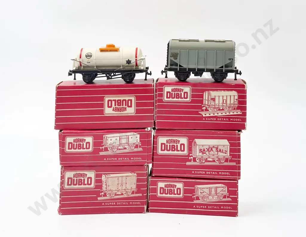 Hornby Dublo Six Boxed Rolling Stock Wagons Image 1++