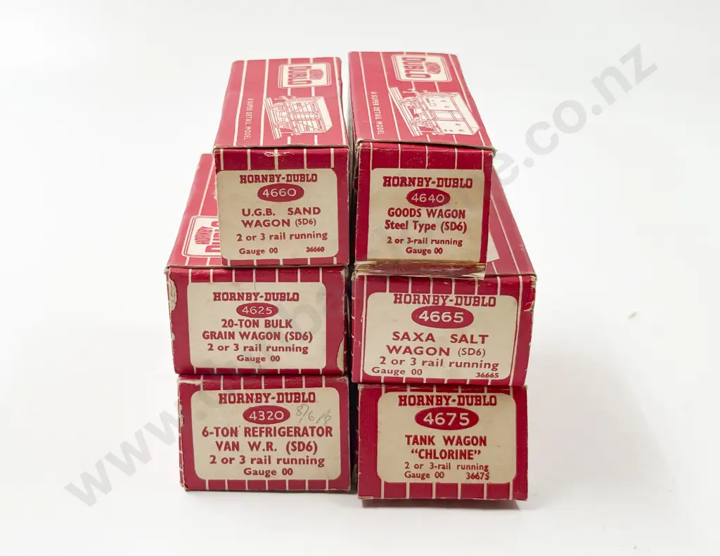 Hornby Dublo Six Boxed Rolling Stock Wagons Image 1++