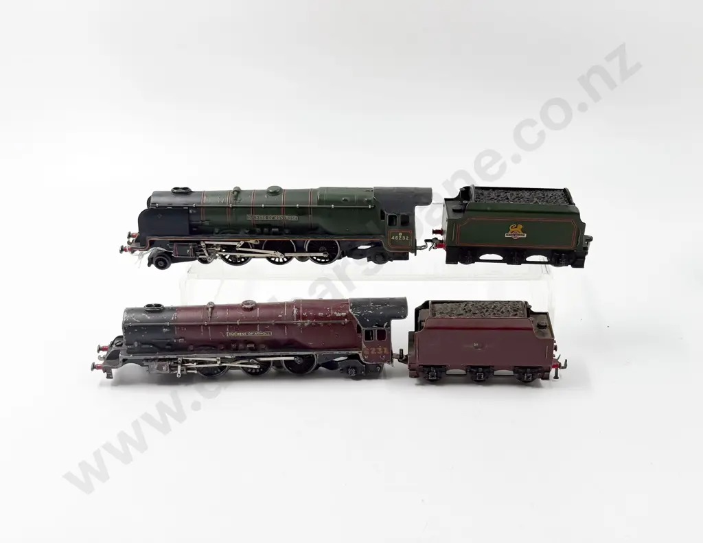 Hornby Dublo 4-6-2 Duchess of Montrose and Duchess of Atholl Locomotives 3-rail Image 1++