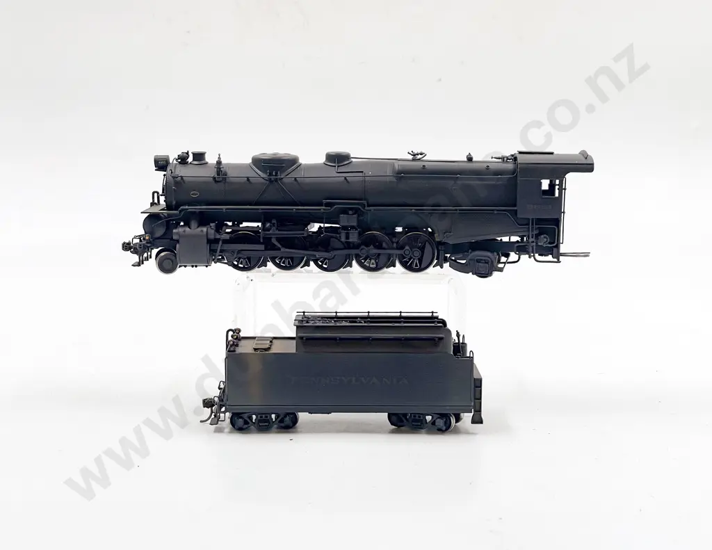 Westside Models All Brass Construction Pennsylvania N-1S 2-10-2 Locomotive and Tender Image 1++