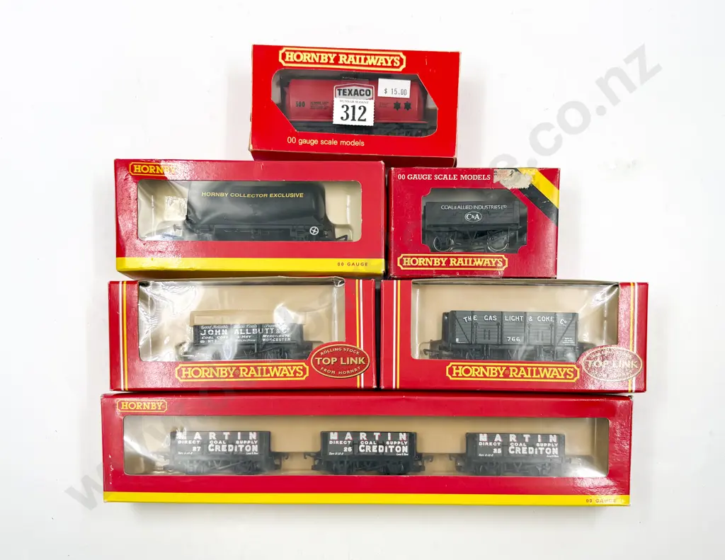 Hornby Railways Boxed Six Rolling Stock Wagons Image 1++