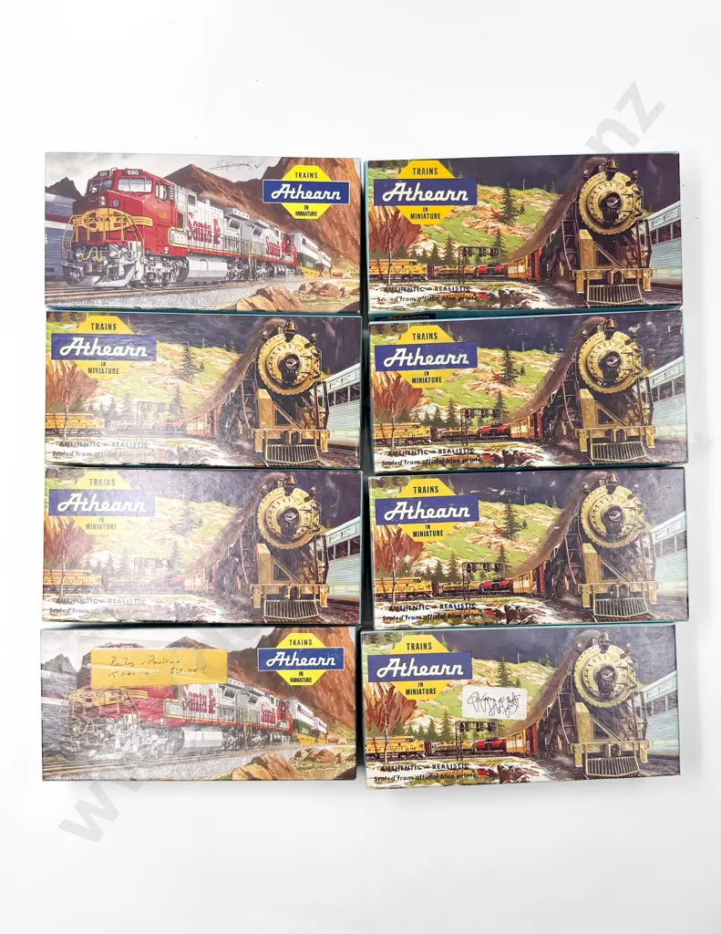 Athearn Ten Boxed Completed Rolling Stock Wagons Image 1++