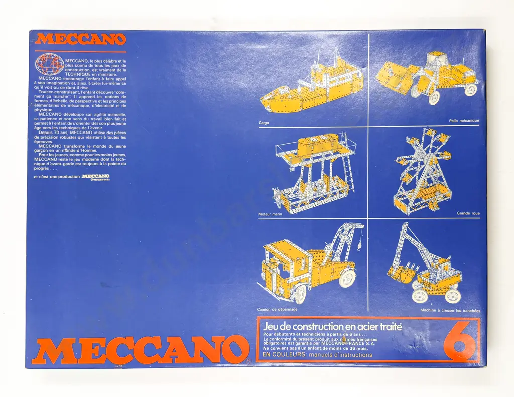 Meccano Boxed as New French No6 Image 1++