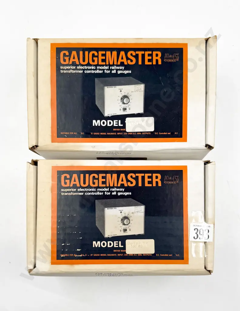 Two Gaugemaster Transformer Controller for use with Hectoperm Motors Image 1++