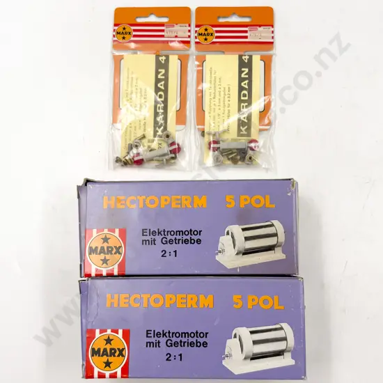 Marx Hectoperm 5pol 12V Motor x2