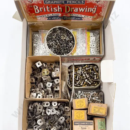 Meccano Qty Nuts and Bolts and Brackets (3kgs)