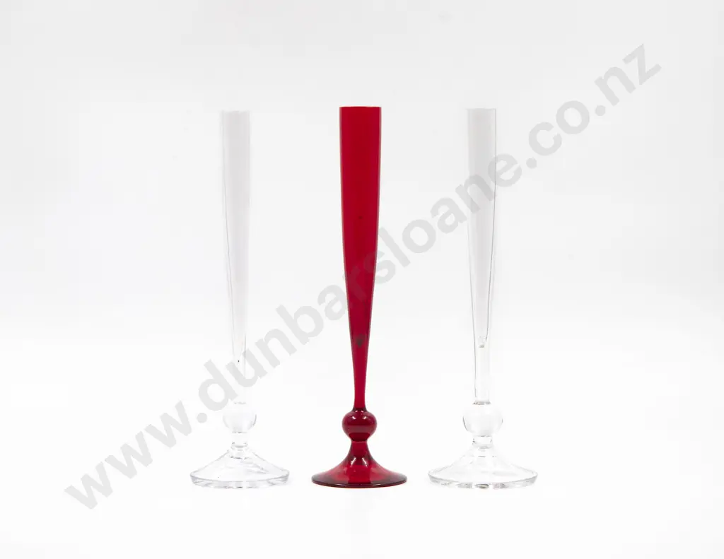 Whitefriars Three Elongated Specimen Vases Image 1++