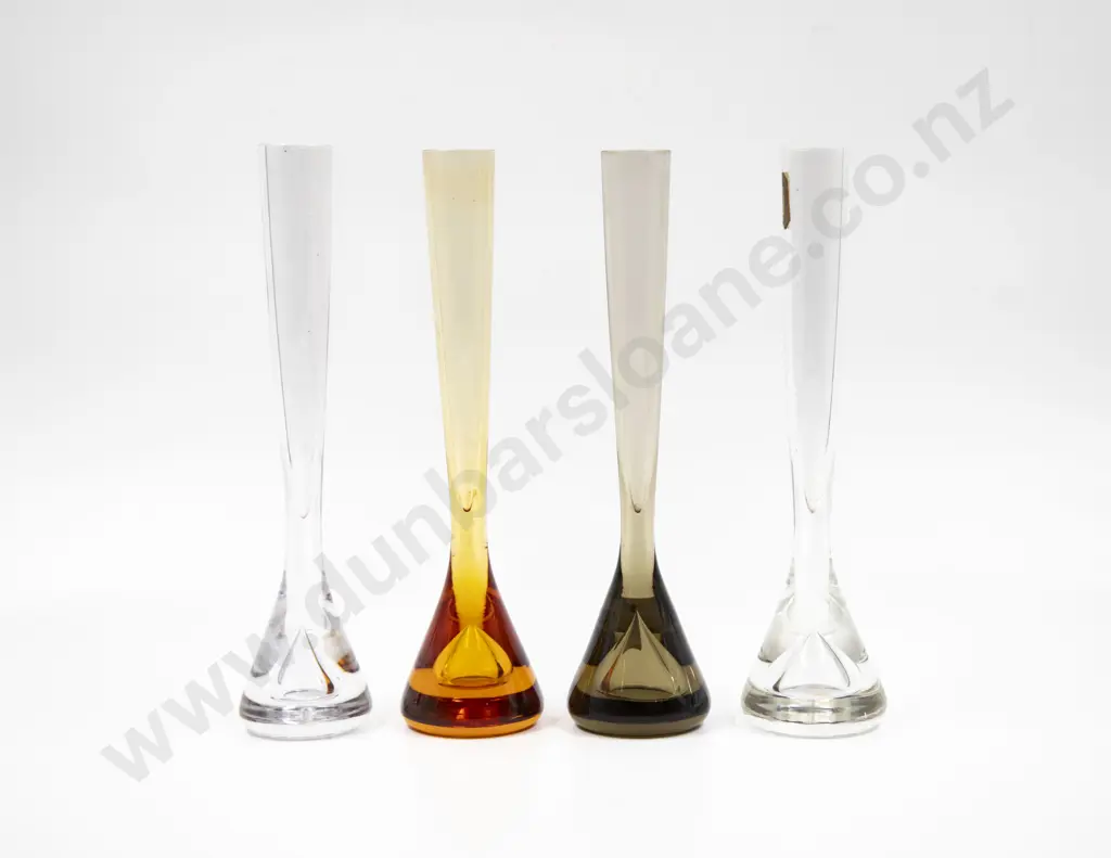 Whitefriars Four Elongated Specimen Vases Image 1++