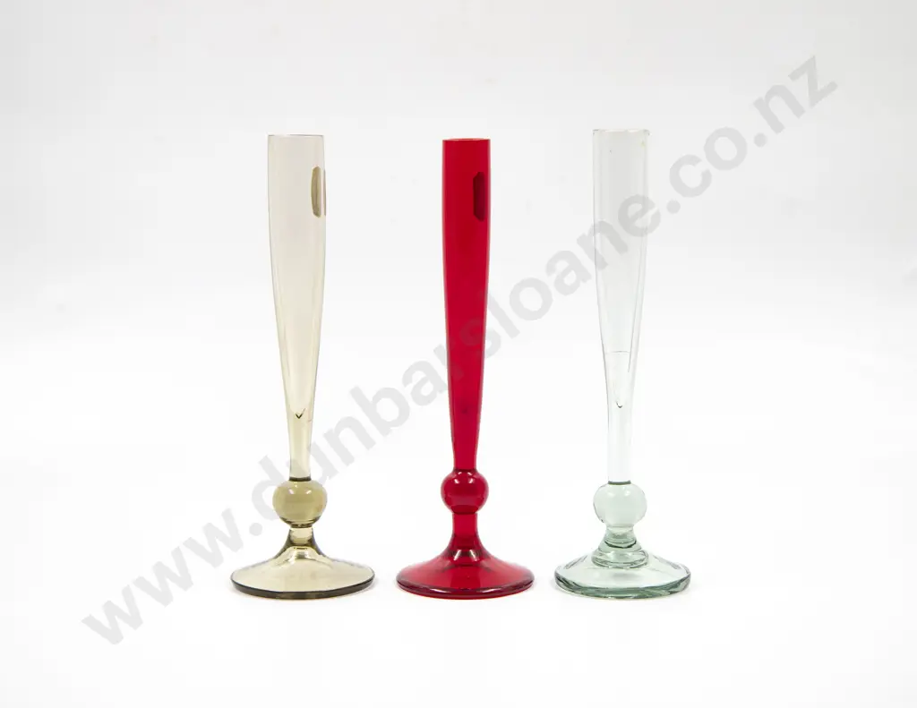 Whitefriars Three Elongated Specimen Vases Image 1++