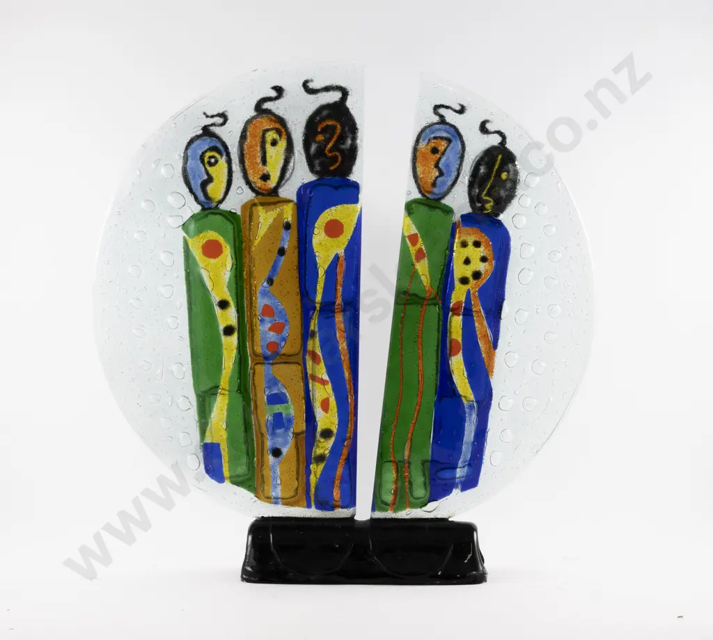 Standing Art Glass Panel Image 1++