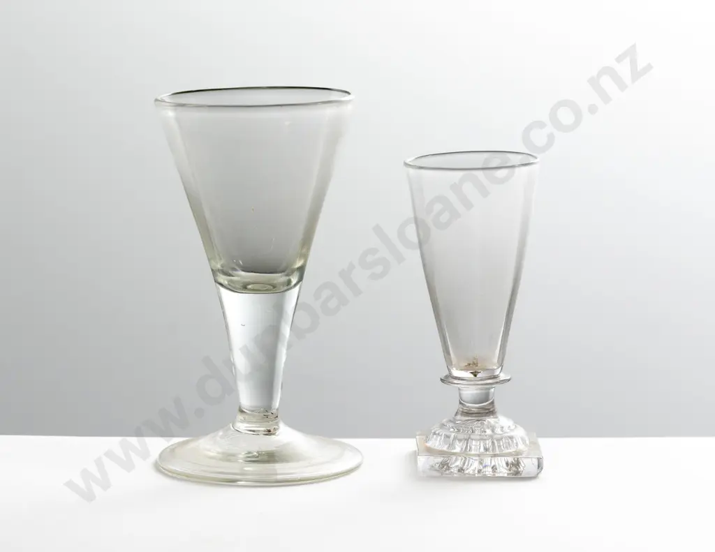 Two Georgian Wine Glasses Image 1++