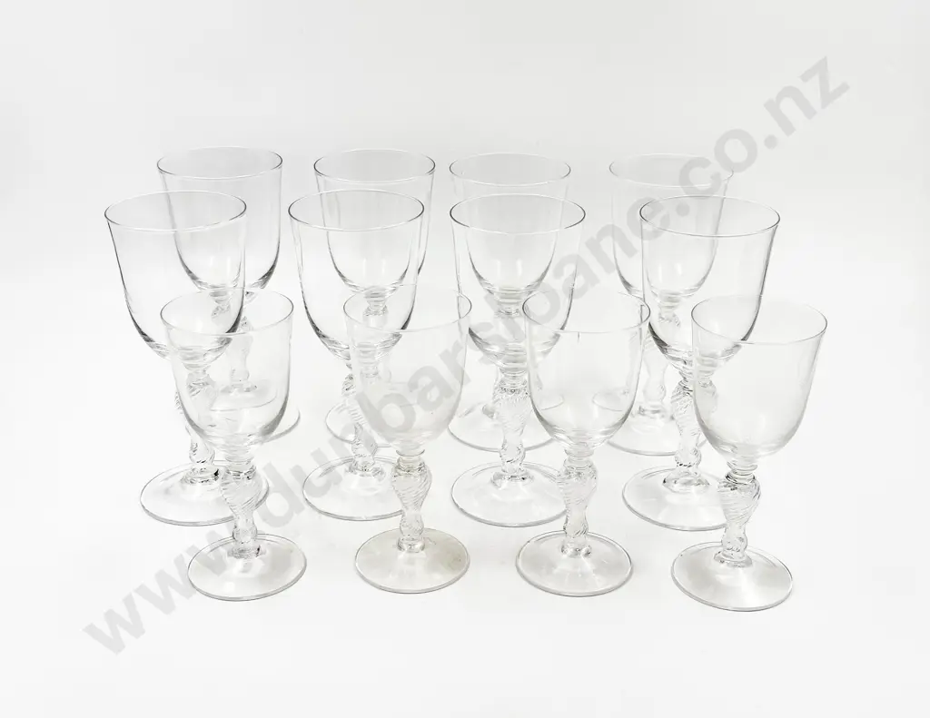 Eight Red Wine Goblets Image 1++