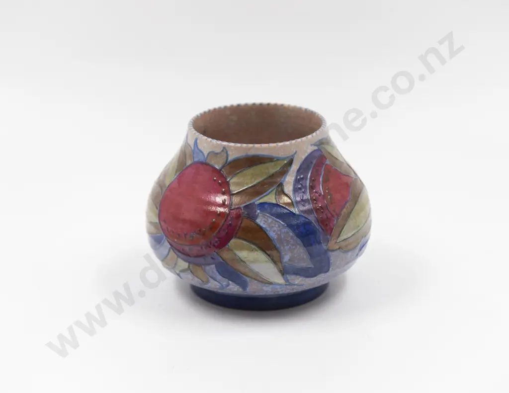 Crown Ducal Signed Charlotte Rhead Rose Bowl Image 1++