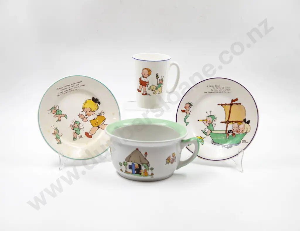 Shelley Mabel Lucie Attwell Nursery China Image 1++