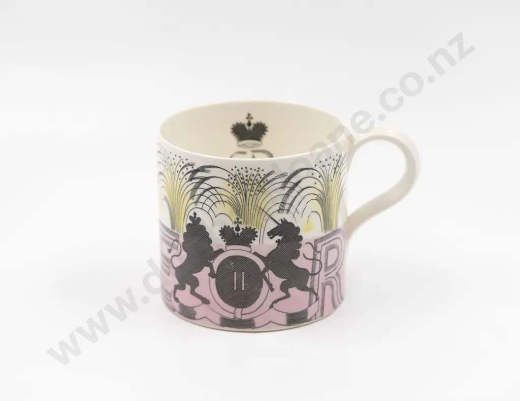 Wedgwood Eric Ravilious 1953 Coronation Mug Image 1++